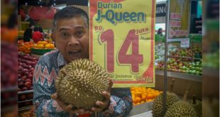 Fantatis !! Di Tasikmalaya ada Durian Dibandrol 14 Juta