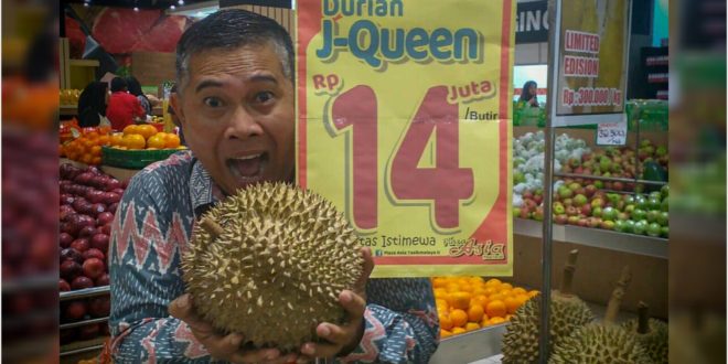 Fantatis !! Di Tasikmalaya ada Durian Dibandrol 14 Juta