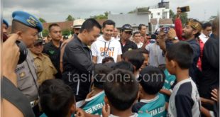 Menpora Kunjungi Lapang Sakti Lodaya Cisayong