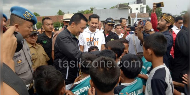 Menpora Kunjungi Lapang Sakti Lodaya Cisayong