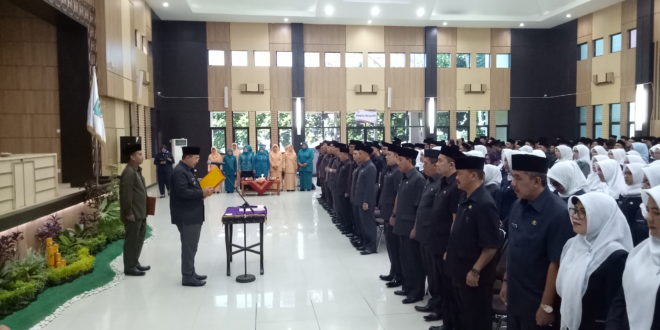 Walikota Tasik Lakukan Rotasi Mutasi untuk Tingkatkan Kinerja