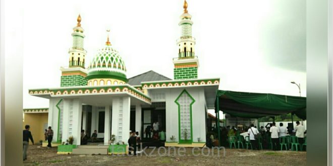 Walikota Tasik Resmikan Masjid Megah Di Komplek Dishub