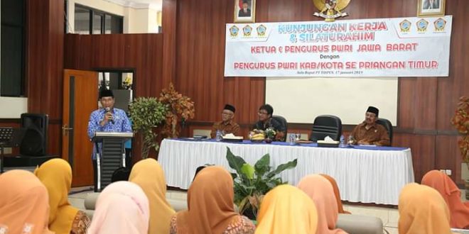 Wawali Hadiri Silaturahmi PWRI