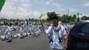 Ketua FKDT Kota Tasikmalaya Ahmad Sapei melakukan Pemantauan Selama Kegiatan Manasik Haji Berlangsung