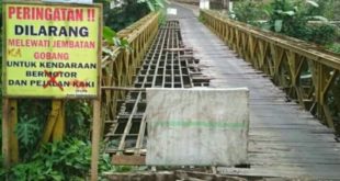 Jembatan Gobang Akan Diperbaiki Tahun 2019