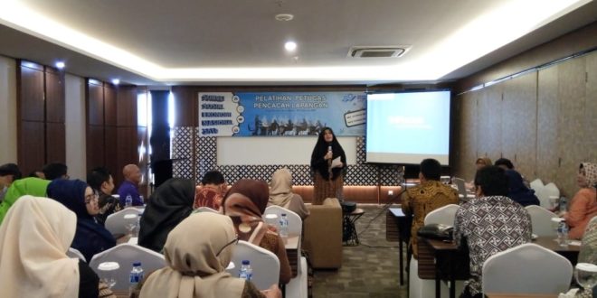 Siti Mufatahah Monitoring Pelatihan Susenas Kota Tasikmalaya