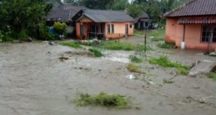 Kondisi Terkini Banjir di Kecamatan Sukaratu