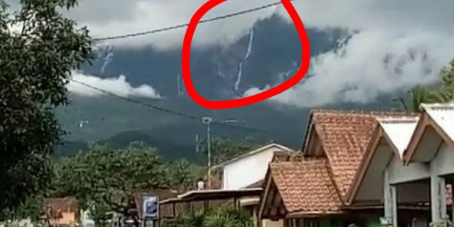 Viralnya Air Turun di Tebing Kawah Galunggung, Ini Kata BPBD