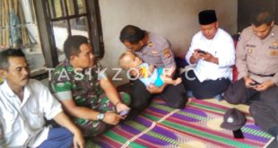 Polsek Gunung Tanjung Kunjungi Anak Penderita Hidrosefalus