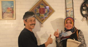 Guru MTSN 3 Kota Tasik Tampilkan Karya Seni dari Sisik Gurame