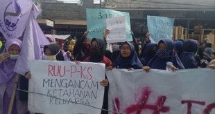 Kembali, Kali Ini Demo Tolak RUU Penghapusan Kekerasan Seksual di Tasikmalaya