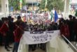 Ribuan Mahasiswa Tasikmalaya , Kepung Kantor DPRD