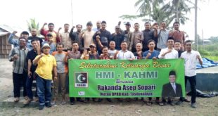 Silaturahmi HMI KAHMI tasikmalaya Bersama Ketua DPRD Kabupaten Tasik