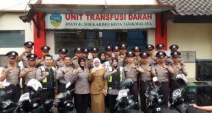 Siswa SPN Polda Jabar Asal Kota Tasikmalaya Isi Cuti Dengan Kegiatan Donor Darah