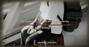 Ini Postingan Terakhir Afridza Munandar di Instagramnya