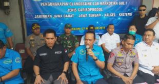 Narkoba Jenis PCC Diproduksi Di Pabrik Sumpit Kawalu, Beredar Ke Seluruh Indonesia