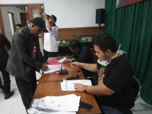 Penandatanganan Petisi Forum Musyawarah Antar Lembaga, sebelum Berangkat Ke KPK