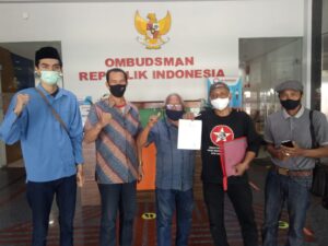 Koalisi Ormas LSM Kota Tasikmalaya Datangi Ombudsman