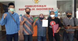 Koalisi Ormas LSM Kota Tasikmalaya Datangi Ombudsman
