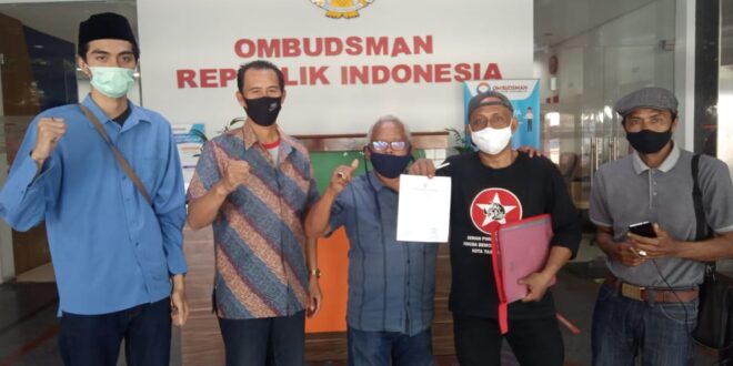 Koalisi Ormas LSM Kota Tasikmalaya Datangi Ombudsman
