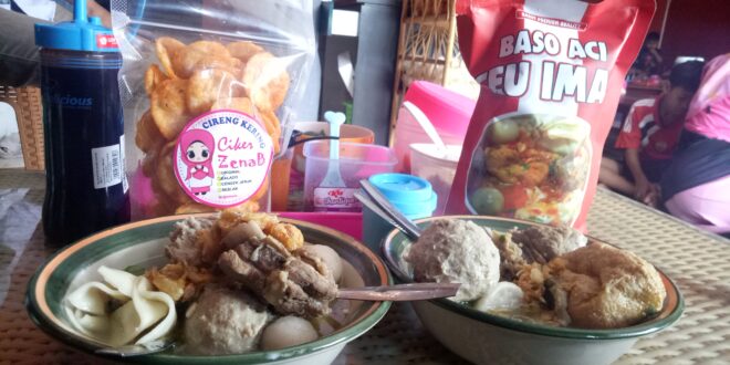 Grand Opening Baso Aci Ceu Imas Diserbu Pecinta Kuliner