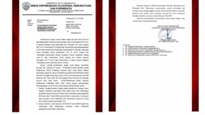 Surat Pemberitahuan Pembatalan Seleksi Calon Anggota Paskibraka Kota Tasikmalaya 2020