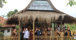 Tim Verifikasi Data Mitigasi Perubahan Iklim Kementerian LHK Datangi Lembur Berseka Proklim Di Desa Sumberjaya