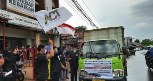 4 Ton Bantuan Kemanusiaan dari Tasikmalaya Diberangkatkan Menuju Sulbar & Kalsel