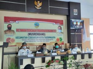 Musrenbang di Kecamatan Cibeureum yang dipimpin langsung oleh PLT Walikota Tasikmalaya H Muhammad Yusuf