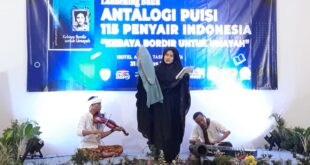 Ketua DPRD Kota Tasik Apresiasi Launching Buku Antopologi Puisi Kebaya Bordir Untuk Umayah