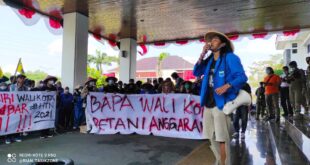 Hari Tani Nasional, PC PMII Kota Tasik Tuntut Pemkot Tasik Berikan Perlindungan Kepada Petani
