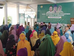 Haul dan Reuni Alumni, di Aula Pondok Pesantren Almisbah Jl Cieunteung Kelurahan Argasari Kecamatan Cihideung, minggu (5/9/2021)