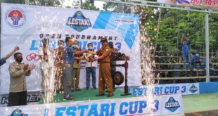 Lestari Cup 3 Open Turnamen Dibuka Kemenpora RI