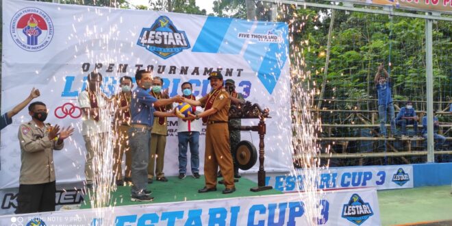 Lestari Cup 3 Open Turnamen Dibuka Kemenpora RI