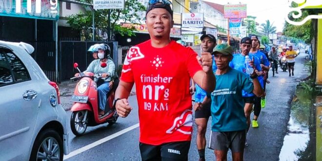 Viman Alfarizi Ramadhan, Kumpulkan Donasi Melalui Marathon