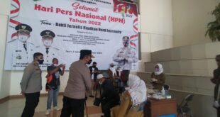 Peringati HPN 2022, Bakti Jurnalis Tasik Kuatkan Herd Immunity