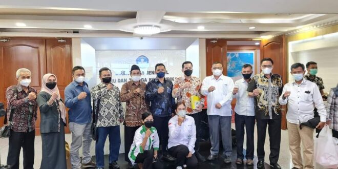 Komisi IV DPRD Kota Tasikmalaya Saat Berkunjung Ke Kemendikbud ristek, Jumat (18/03/2022)