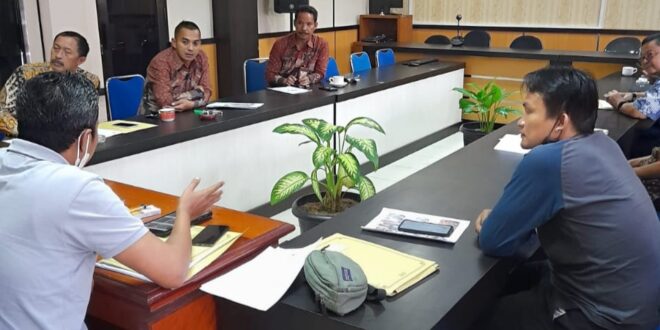 Foto Istimewa Untuk Tasikzone, Pembahasan Pihak Perusahaan Bersama Pemerintah Kota Tasikmalaya Melalui Dinas DPMPTSP beberapa Waktu Lalu