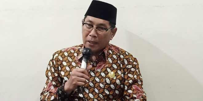 Walikota Tasikmalaya Drs H Muhammad Yusup Saat Menghadiri Buka Bersama Dengan FPK, Selasa (19/04/2022)