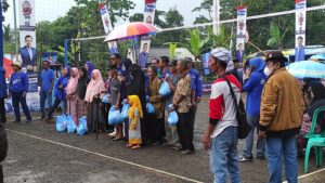 Aksi Sosial, Peringatan HUT Partai Demokrat Ke 21 