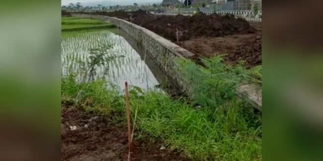 Rencana Pelebaran Jalan, Yang Diduga Salah Ukur Di Awal, Foto Ist