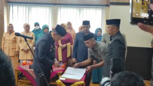 Pelantikan Kadis Porabudpar Oleh PJ Walikota Tasikmalaya, Rabu (25/01/2023) 