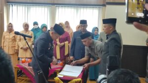 Pelantikan Kadis Porabudpar Oleh PJ Walikota Tasikmalaya, Rabu (25/01/2023)