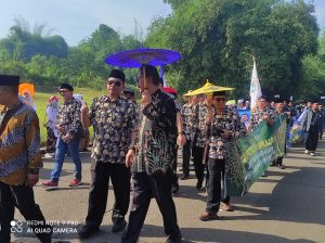 Kepala OPD Kota Tasikmalaya yang ikut Pawai Taaruf MTQ Tingkat Jawa Barat, minggu (28/04/2024) 