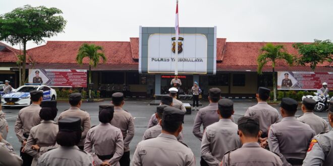 Operasi Patuh Lodaya 2025 Dimulai di Tasikmalaya : Kapolres Tekankan Disiplin Lalin