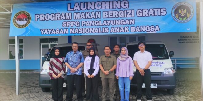 Program Makan Bergizi Gratis : YNAB Pastikan Gizi Ribuan Siswa di Tasikmalaya Terpenuhi
