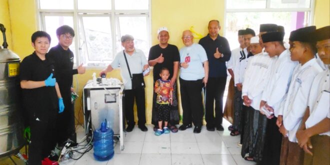 Alat Pemurnian Air dari Jepang Tiba di Tasikmalaya, Sulap Air Keran Jadi Layak Minum