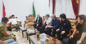CCR corporation Japan saat diterima bupati Tasikmalaya di Pendopo Lama, Minggu (24/08/2025)