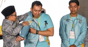 Peluncuran program SMK Go Global dan pelepasan 1.035 PMI terampil ini dilakukan dalam acara Hari Pekerja Migran Internasional (HPMI) 2025 di Taman Mini Indonesia Indah, Jakarta, Kamis 18 Desember 2025. - (Kemenko PM/Istimewa)