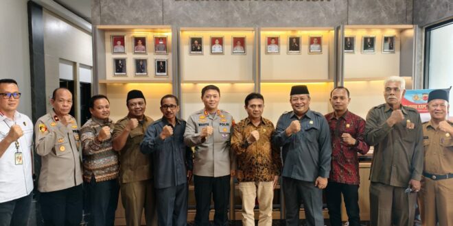 Ketua DPRD dan Jajaran Temui Kapolres Tasikmalaya